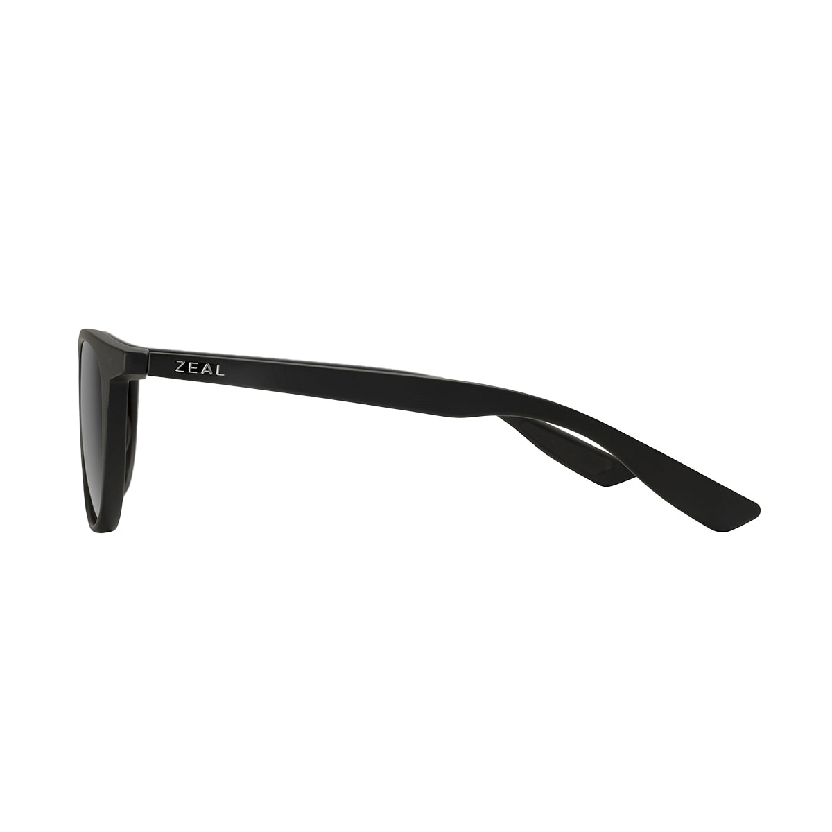 Zeal Juno Sunglasses Polarized in Matte Black with Dark Grey